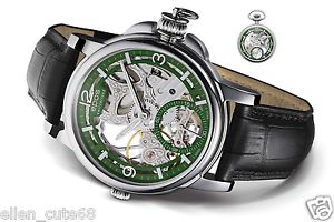 EPOS 45mm OEUVRE D’ART 3429 LE Hand-Wound Skeleton 2015 Limited Ed.Unitas 6498