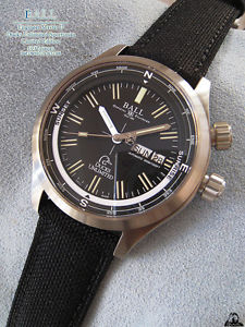 NIB Ball Engineer Master II Sportsman Ducks Unlimit Auto Watch Diver DM1022A NR