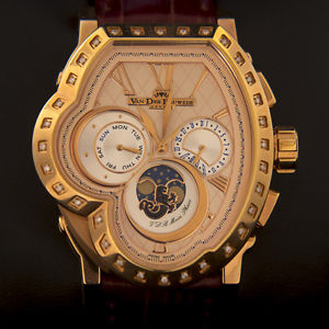 Van Der Bauwede Legend Beverly Quartz Ref. 13489 New with tags.