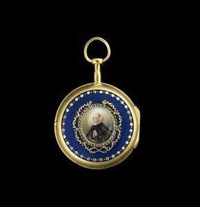 18th Century Gold/Silver, Enamel and Paste Fusee Pocket Watch