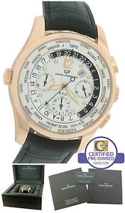 Girard Perregaux WW.TC F.T.C. Financial Chrono World Time 49805 Rose Gold Watch