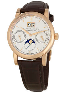 A. Lange and Sohne Saxonia Annual Calendar Mens Watch 330.032