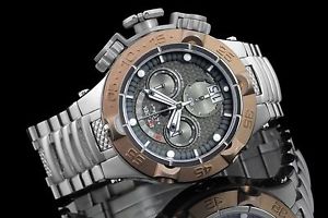 Invicta 17627 50mm Subaqua Noma V Swiss Chronograph retrograde SS Bracelet Watch