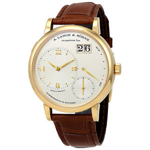 A. Lange and Sohne Grand Lange 1 18K Yellow Gold Mens Watch 117.021