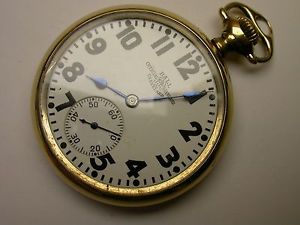 Ball Hamilton 23 jewel railroad pocket watch