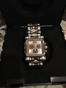 NEW IN BOX OAKLEY MEN'S MINUTE MACHINE TITANIUM / SILVER DIAL WATCH 10-194 RARE