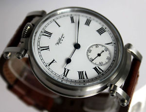 WALTHAM JUMBO Superb ANTICO Art Deco Stile OROLOGIO DA POLSO MARIAGE ca.1923