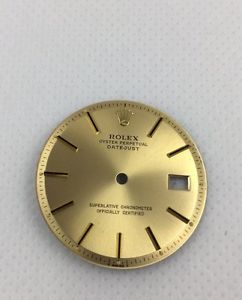 Vintage Datejust  Champagne Dial For Non Quick  Watch Rare 1600 1601 NOS