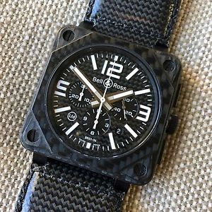 Bell & Ross BR01-94 Carbon Fiber Automatic Chronograph Limited Edition Watch