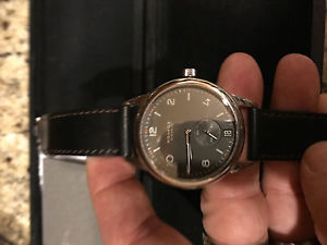 Nomos Club Automat Datum Dunkel Black Dial Mens Watch 774 with  2 factory straps