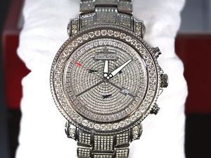 $16,776 Joe Rodeo Junior JJU42 Diamond 10ct White Stainless Steel Men's watch