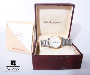 Girard Perregaux Chronograph GP 7000 Stahl/Gold Automatik Full Set