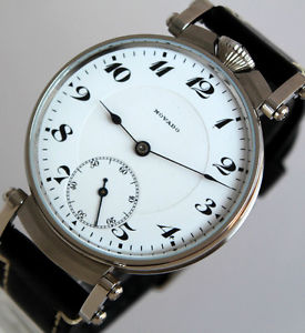 Belle MOVADO swiss Jumbo Art Déco Style mariage Montre Montre 1920