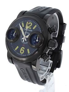 GRAHAM SWORDFISH BLACK NIGHT PVD UHR CHRONOGRAPH WATCH LIMITED RIGHT