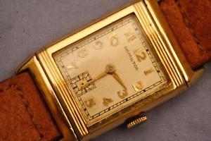 Vintage 1930s Hamilton Otis ''Reverso'' Watch 14k GF Wristwatch- Recent Service!