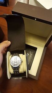 DeWitt Glorious Knight Stainless Steel Black Automatic Men's Watch FTV.HMS.002