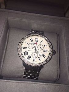 Michele 'Serein' Diamond Chronograph Ladies Swiss Watch MWW21A000001