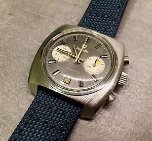Vintage Nivada Taravana Diver Chronograph 39mm Valjoux 7734 Swiss Mens Watch