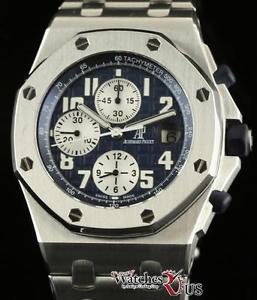 Audemars Piguet Royal Oak Offshore Auto. 25721ST.OO.1000ST.09 2Yr Warranty #1760
