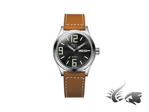 Ball Engineer II Genesis Automatic Watch, Black, 40mm, Brown Leather Strap