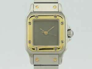 Cartier Santos Automatic Steel and 18k Gold 63-0902