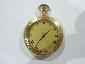 OROLOGIO DA TASCA JAEGER LECOULTRE ANNI 60-70 IN ORO 750