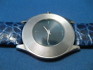 MAUBOUSSIN 18K WHITE GOLD ULTRA THIN UNISEX WATCH MODEL 62863 216W IN BOXES CARD