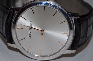 Mens Audemars Piguet Jules Extra Thin 18K Solid Gold