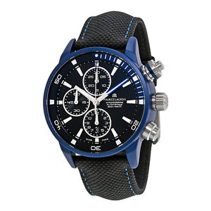 Maurice Lacroix Pontos S Extreme Black Dial Mens Watch PT6028-ALB11-331