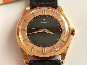 Zenith Nos Neu Old Stock Oro Gold Rare Raro Vintage Nuovo Watch New