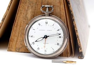 Vintage Eardley Norton London Fusee Verge Pocket Watch 1790