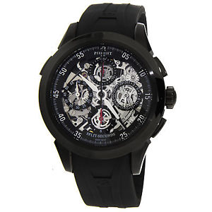 Perrelet Perrelet Split-Second Chronograph PVD/DLC A1045/4A 43mm