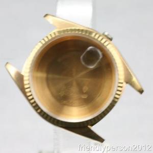 Customized After Market 18K Solid Yellow Gold Men's 36mm Ref 18238 DAY&DATE CASE
