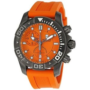 Victorinox 241423 Mens Quartz Watch with Rubber Strap