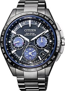 CITIZEN Eco-Drive CC9017-59L LIGHT in BLACK "world 2,300" ... JAPAN F/S Tracking