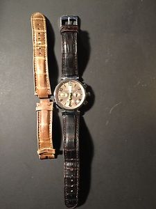 Louis Vuitton Q1122 Tambour Automatic Chronograph Watch. $8000 Retail.