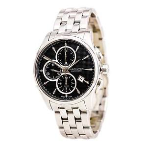 Hamilton H32596131 Gents Steel Bracelet Black Dial Automatic Watch