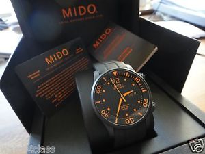 Mido Multifort 2 Crown Diver PVD M005.930 automatic 200M DIVER Swiss Made watch