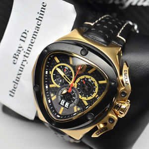 TONINO LAMBORGHINI Men's Spyder 3111 GOLD Chronograph Watch BRAND NEW IN BOX