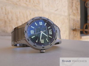 Porsche Design Watch Flat Six P.6310 Automatic Date Stainless Steel Watch Men's