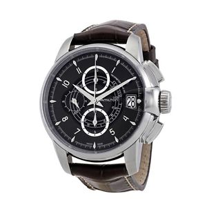 Hamilton Men's 'Railroad Auto Chrono' Chronograph Watch