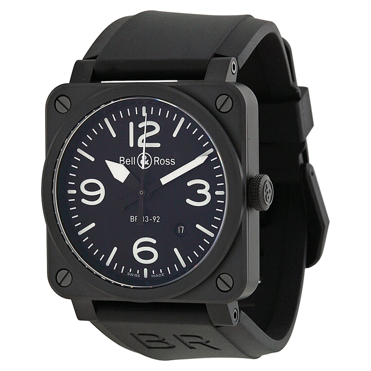 Bell and Ross BR0392-BL-CE Mens Watch
