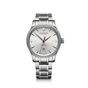 Victorinox Men's 241715 Alliance Analog Display Swiss Automatic Silver Watch
