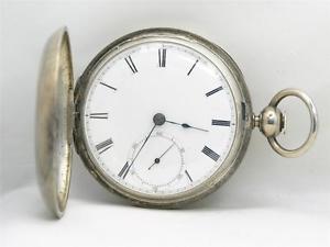 1863 CIVIL WAR AMERICAN WM ELLERY POCKET WATCH - SAME RUN AS ABRAHAM LINCOLN 'S!