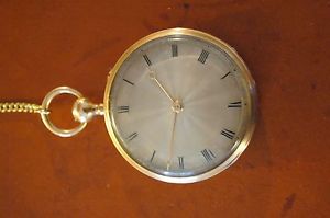 CIRCA 1820's D.BLONDEL GENEVE gold QUARTER REPEATER pocket watch