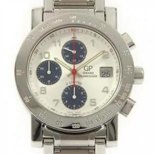 GIRARD PERREGAUX GP7000 Automatic Mens Wrist Watch Used Japan Limited 150 Rare
