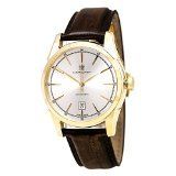Hamilton Timeless Spirit Of Liberty Automatic Silver Dial Brown Leather Mens Wat