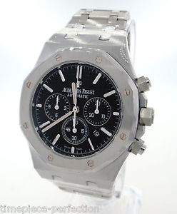Audemars Piguet Royal Oak Chronograph 41mm Black 26320st Automatic Watch