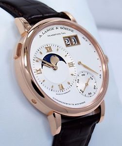 A. Lange & Sohne Grand Lange 1 139.032 18K Rose Gold 41mm Moonphase *BRAND NEW*