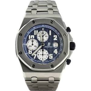 Audemars Piguet Royal Oak Offshore Chrono Blue Dial Titanium 42mm 25721TI.00